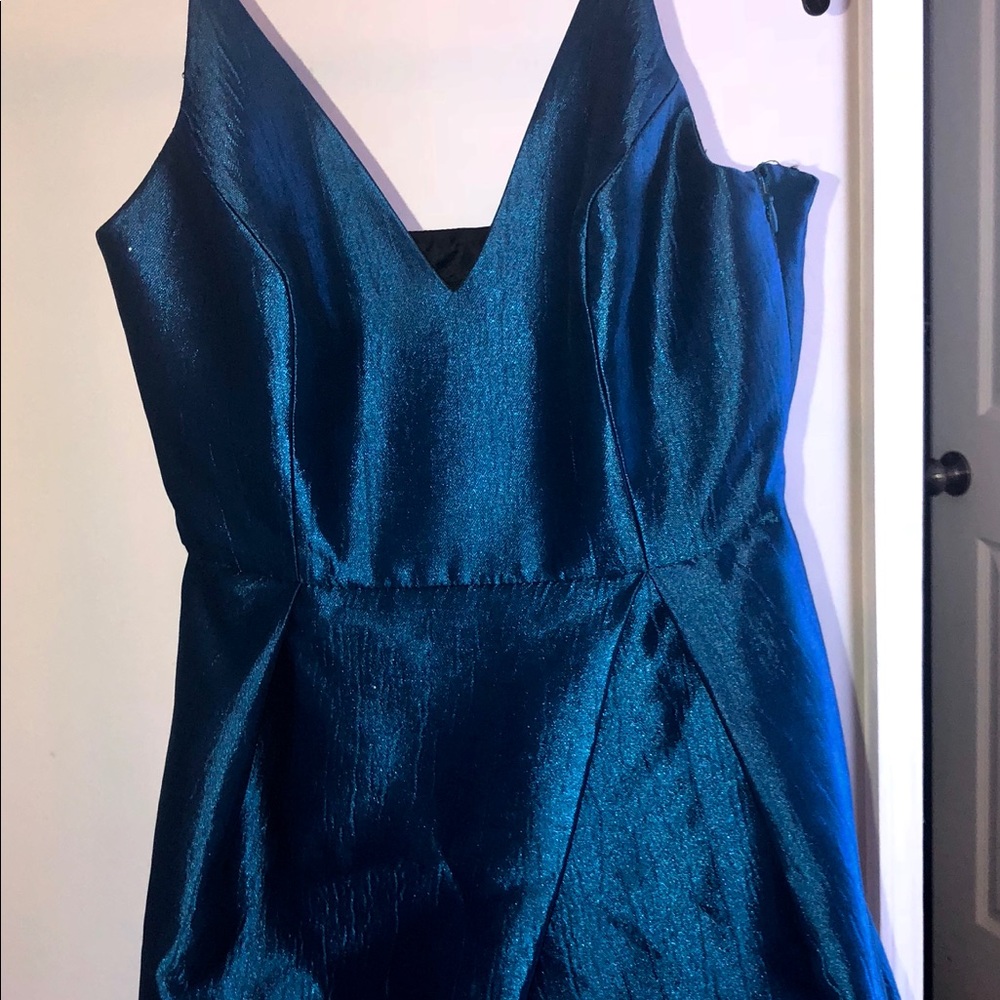 Topshop Size 6 blue dress